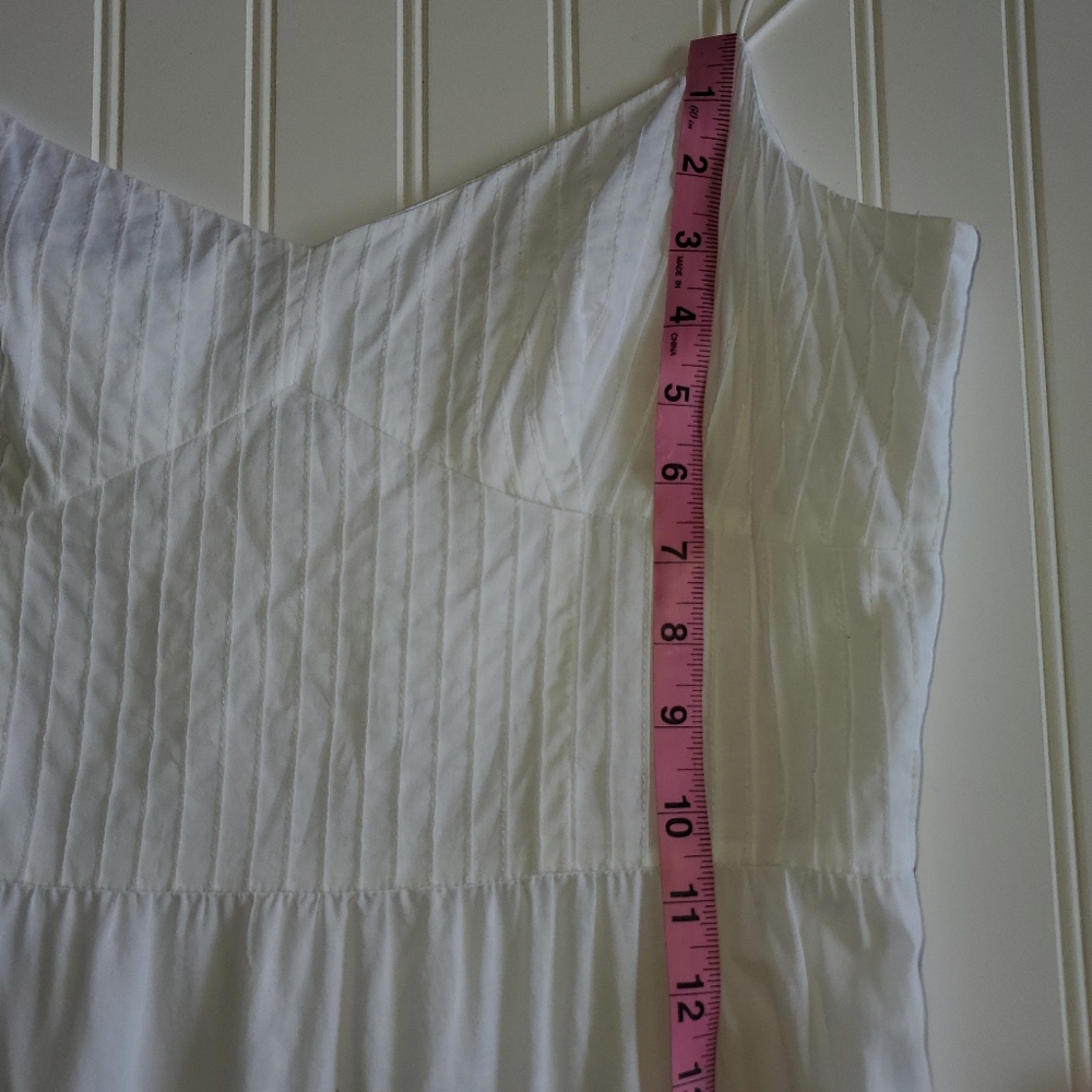 Ann Taylor Loft white dress with spaghetti straps - Picture 14 of 16